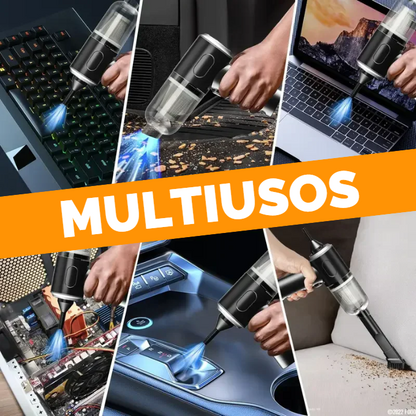 Mini Aspiradora y Sopladora - 4 en 1 Multiusos